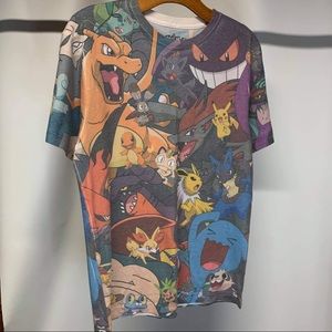 Original Pokemon Collage Shirt - Medium